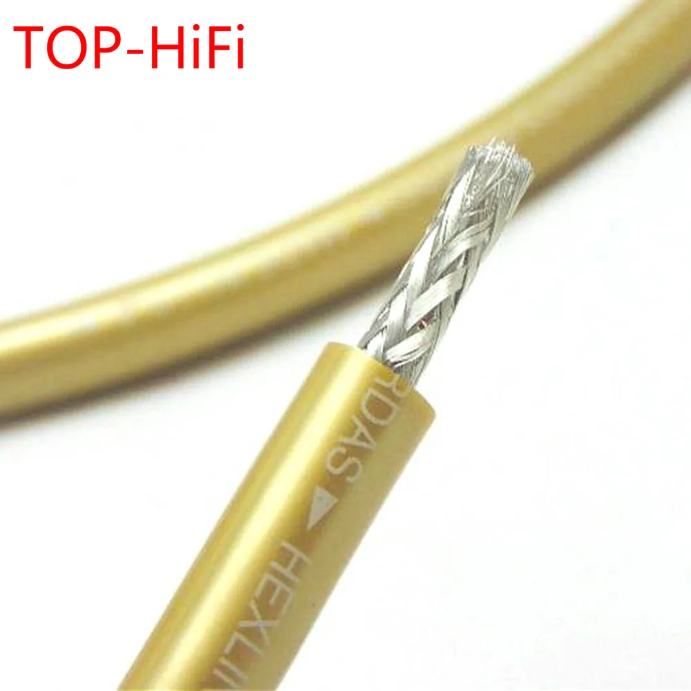 Top-Hifi Cardas Hexlink Golden 5C Grado Febbre Cavo Audio Hi-End Cavo Interconnettore Rca