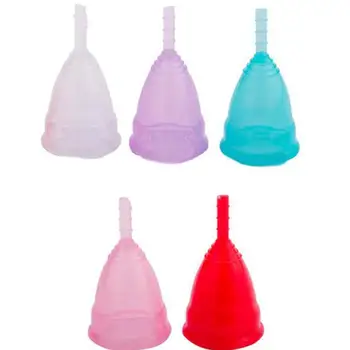 

1Pc Silicone Anti-Side Leakage Reusable Month Period Menstrual Cup Feminine Hygiene Antibacterial Feminine hygiene for Women