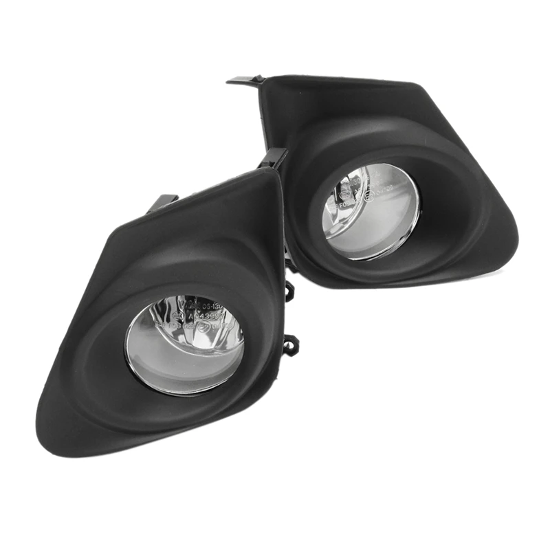 

Car Front Bumper Fog Light Bulb Switch + 2 Grille Cover For Toyota Corolla 2011 2012 2013