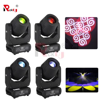 

4pcs 150w Spot LED Moving Head Light DMX Control Stage DJ party Lights Equipment for Disco Bar Club