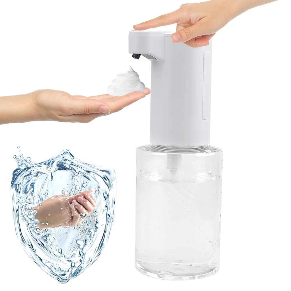 

Automatic Soap Dispenser ABS Smart Sensor Hand Washer Soap Dispenser Touchless Foam Liquid Dispenser for Kitchen Bathroom 350ML