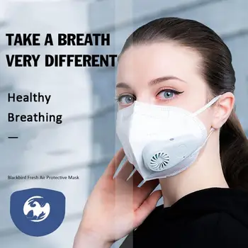 

Recyclable smart electric valve mask anti-fog anti-formaldehyde cycling sports mask with fan protective mask face mask care