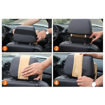 

Head Headrest Car Pad Memory Foam Pillow Rest Cushion Interior 36*30cm