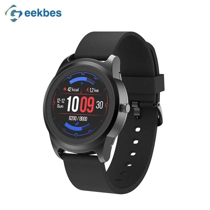 

Geekbes WR19 2019 Smart Watch Fitness Tracker 1.3 Inch IPS Screen Smartwatch Heart Rate Monitor IP68 Waterproof Muti-Sport Modes