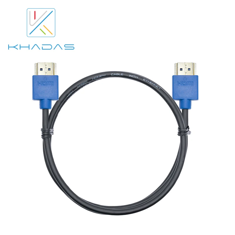 Кабель мультимедийного интерфейса высокого разрешения Khadas 100 см HDMI|Аксессуары
