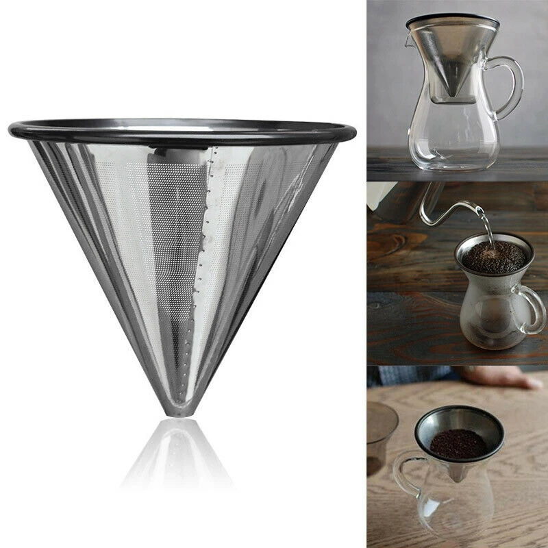 

Permanent Coffee Filter Coffee Filter Permanent Filter Gold Filter Metal Strainer Stainless Steel