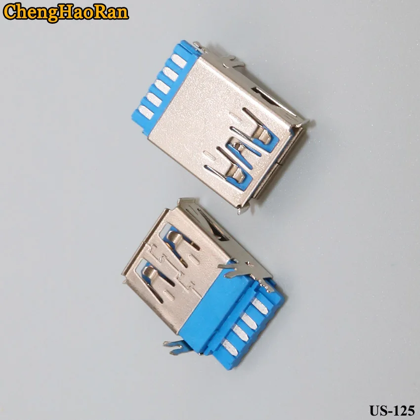 Рисунок 6 - USB A мама AF 3,0 провод синий
