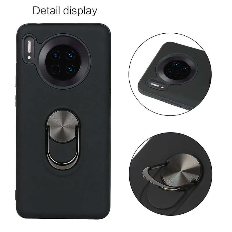 360 Вращающийся чехол с металлическим кольцом для huawei Nova 5 5i Pro 4 3i и mate 30 20 Pro и P30 P20 Pro Чехол для телефона