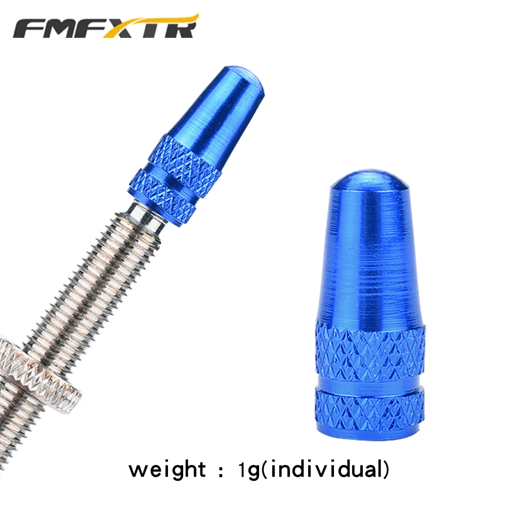 FMFXTR French gas valve hat road bike dead fly valve cap CNC aluminum alloy French gas nozzle dust cap metal