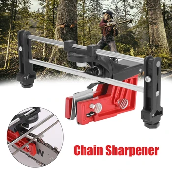 

New Saw Chain Filing Guide Lawn Mower Chainsaw Chain File and Guide Sharpener Grinding Guide for Chain Saw Sharpener Garden Tool