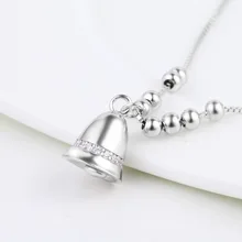 Импортные товары обработки 925 стерлингового серебра гальваническим звенящий ножной браслет милые модные части Серебряные украшения поколение жира