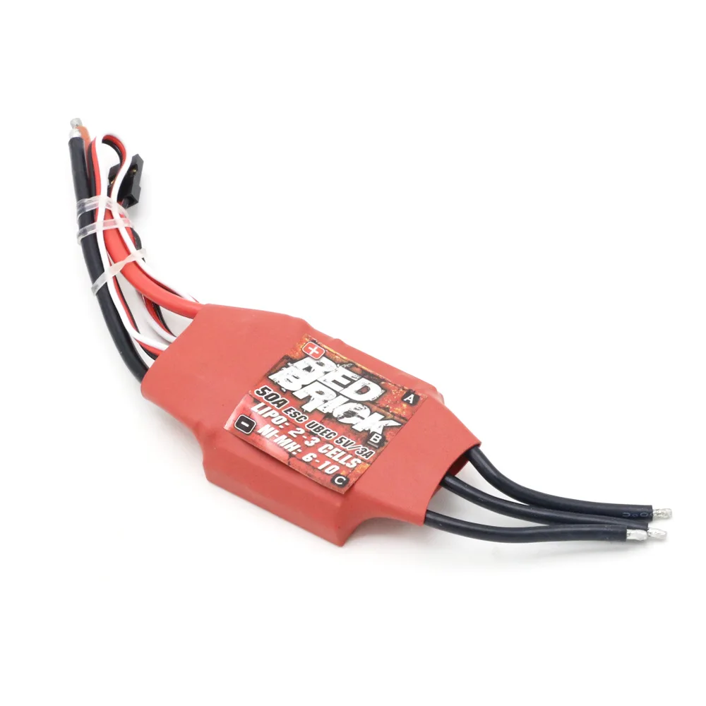 1pcs ESC 50A/70A/80A/100A/125A/200A Brushless ESC Electronic Speed Controller 5V/3A 5V/5A BEC For FPV Multicopter
