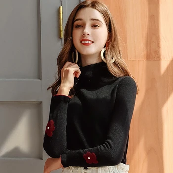 

Wasteheart New Fashion Autumn Winter White Black Women Sweater Warm Plus Size Pullovers Big Size Casual Knitwear Knitted Woolen