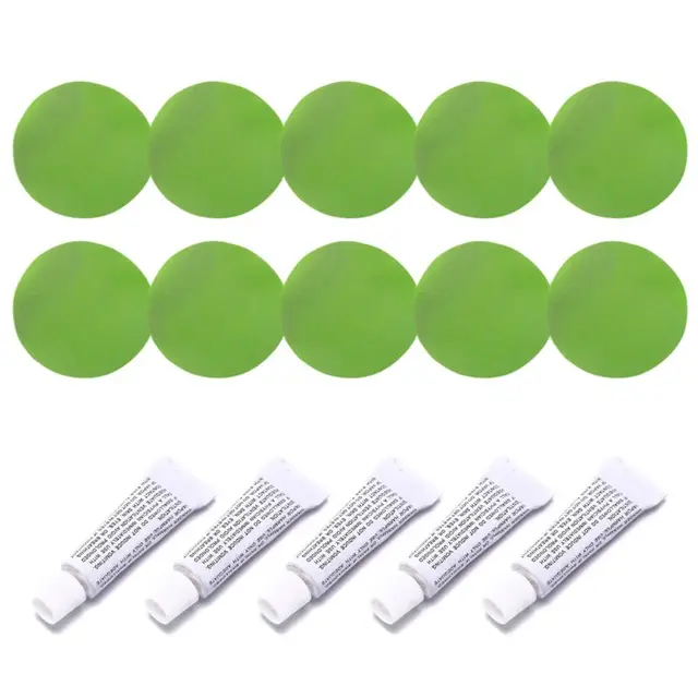 5 Állítsa Be A Felfújható Hajójavító Készlet Pvc Anyag Ragasztófoltok Vízágyas Kanapéhoz - Image 2