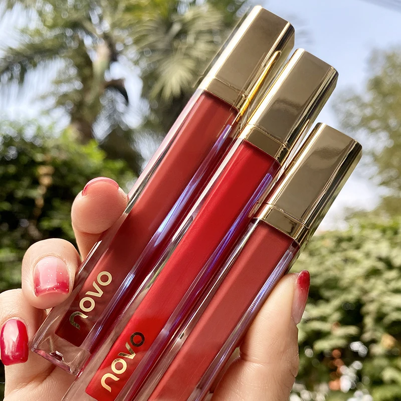 

Charming 6 Colors Velvet Matte Sexy Lip Glaze Air Nude Lip Gloss Long Lasting Waterproof Moisture Easy to wear Beauty Lip Makeup