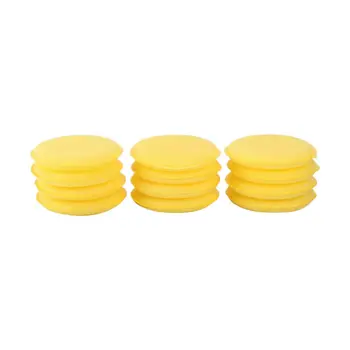 

Wax Sponge pad​ Detailing Yellow 10 x 10 x 1.5 cm Set Car Waxing Polish