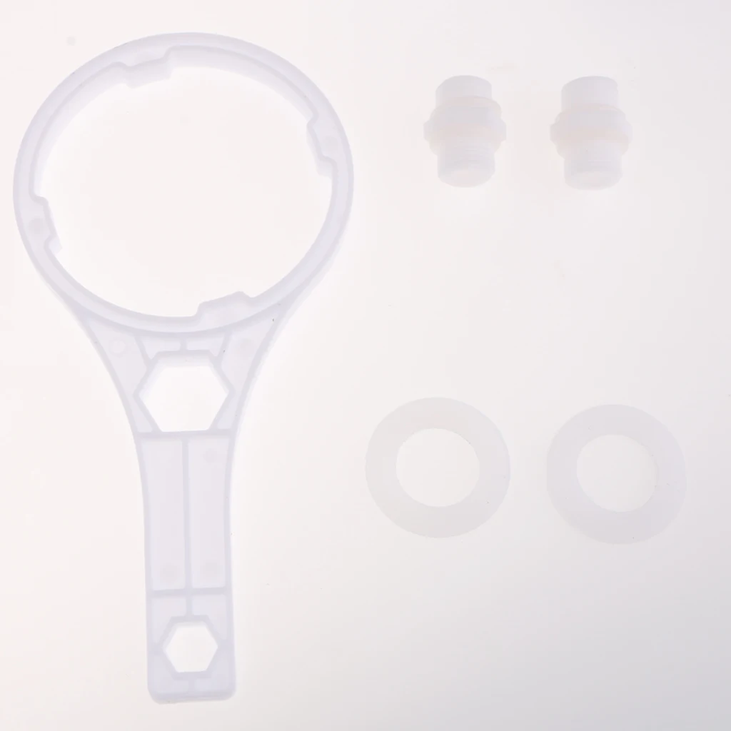 10 inch transparent PET filter bottle UDF pre-filter for Water purifier protector Household Drinking Water Filter Replacement