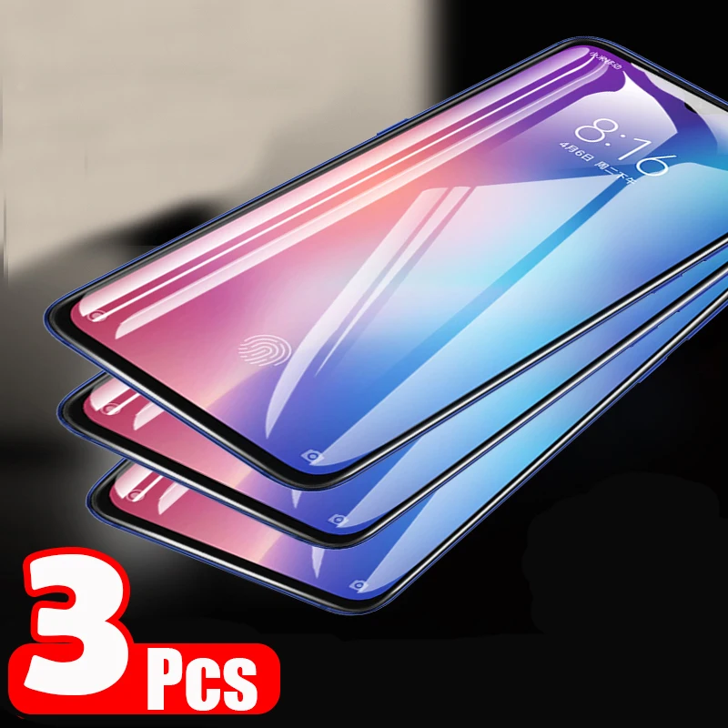 

2 3 Pieces 15D Protective Tempered Glass For HONOR 9 10 20 Lite 10i 20i Pro 8A 8S 8C 8X 9X Full Screen Protector Film