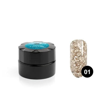 

TNL Winter fairytale nail design gel No. 1 "Spray of champagne", 6 ml 4274305