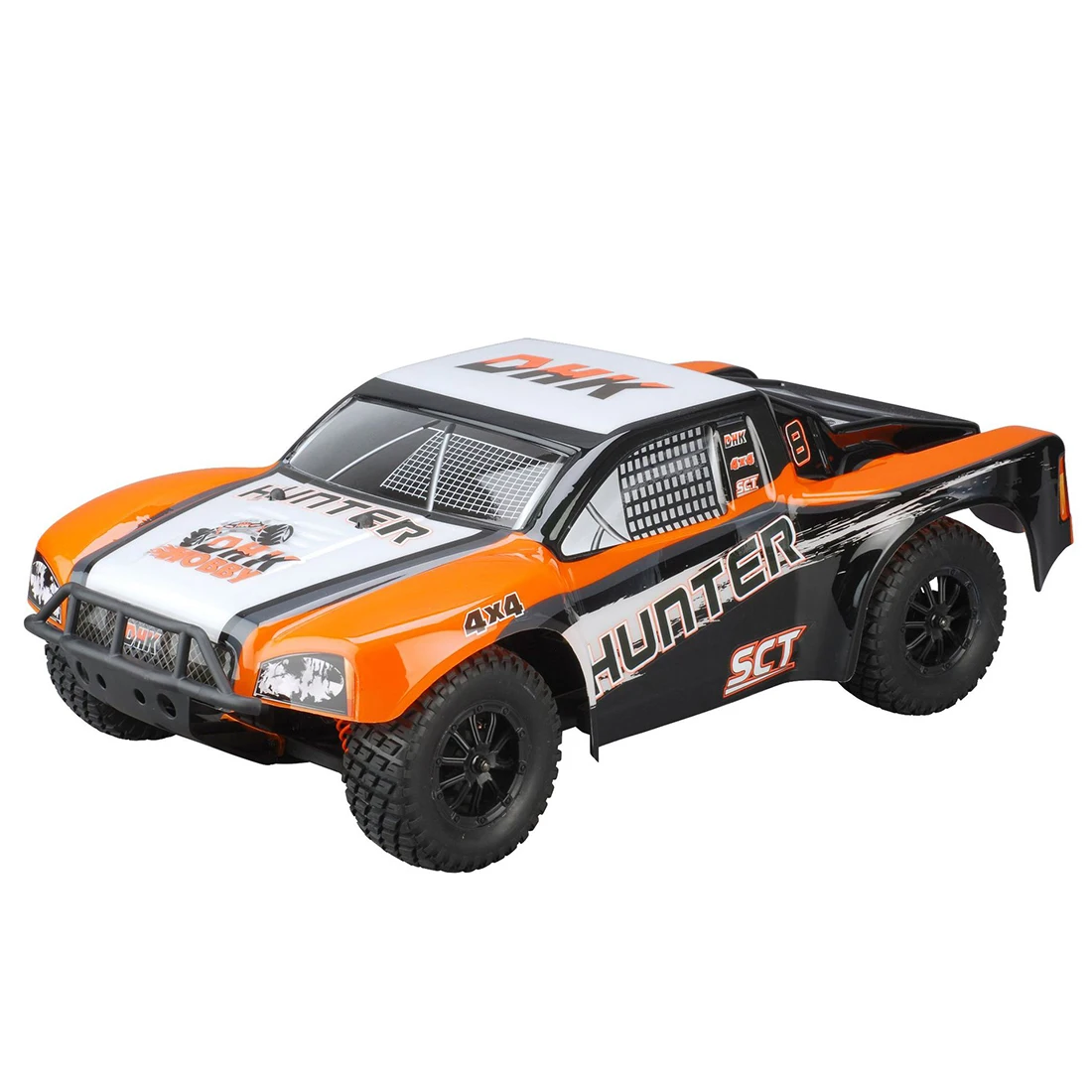 DHK 8135 Hunter 1/10 4WD 32kph 60A матовый короткий ход грузовик 4WD RC автомобиль игрушка для детей-RTR версия AU Plug/US Plug/EU Plug/UK Plug