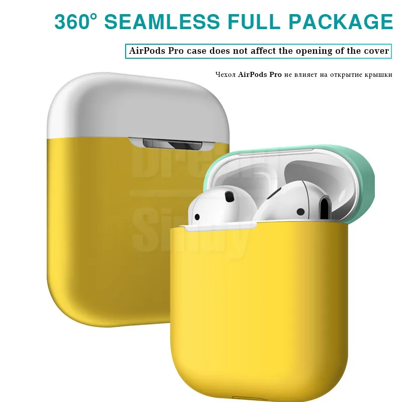 Роскошный мягкий силиконовый чехол для наушников для Apple Airpods Pro TPU чехол Bluetooth беспроводной Чехол для Airpods Pro Чехол