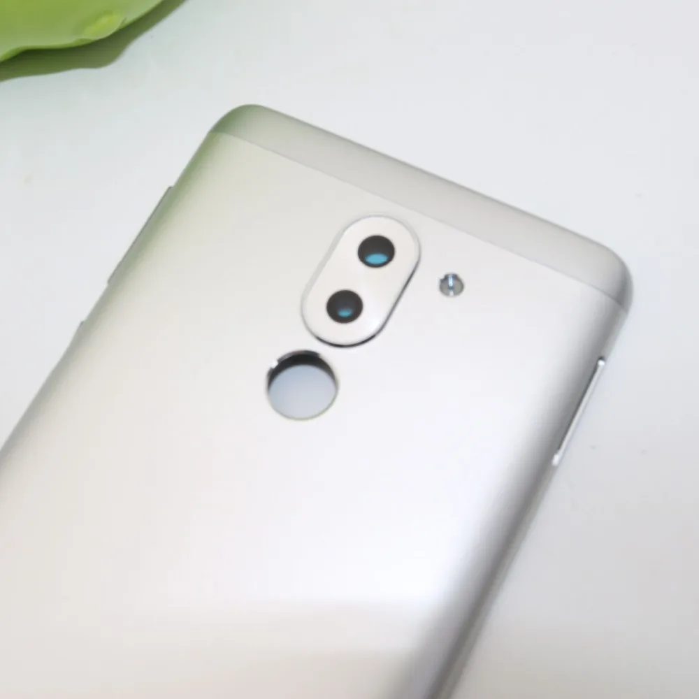 Чехол на заднюю крышку батарейного отсека для huawei Honor 6X+ объектив камеры+ Кнопки громкости питания+ гибкий кабель для сенсорного датчика ID Finger Key