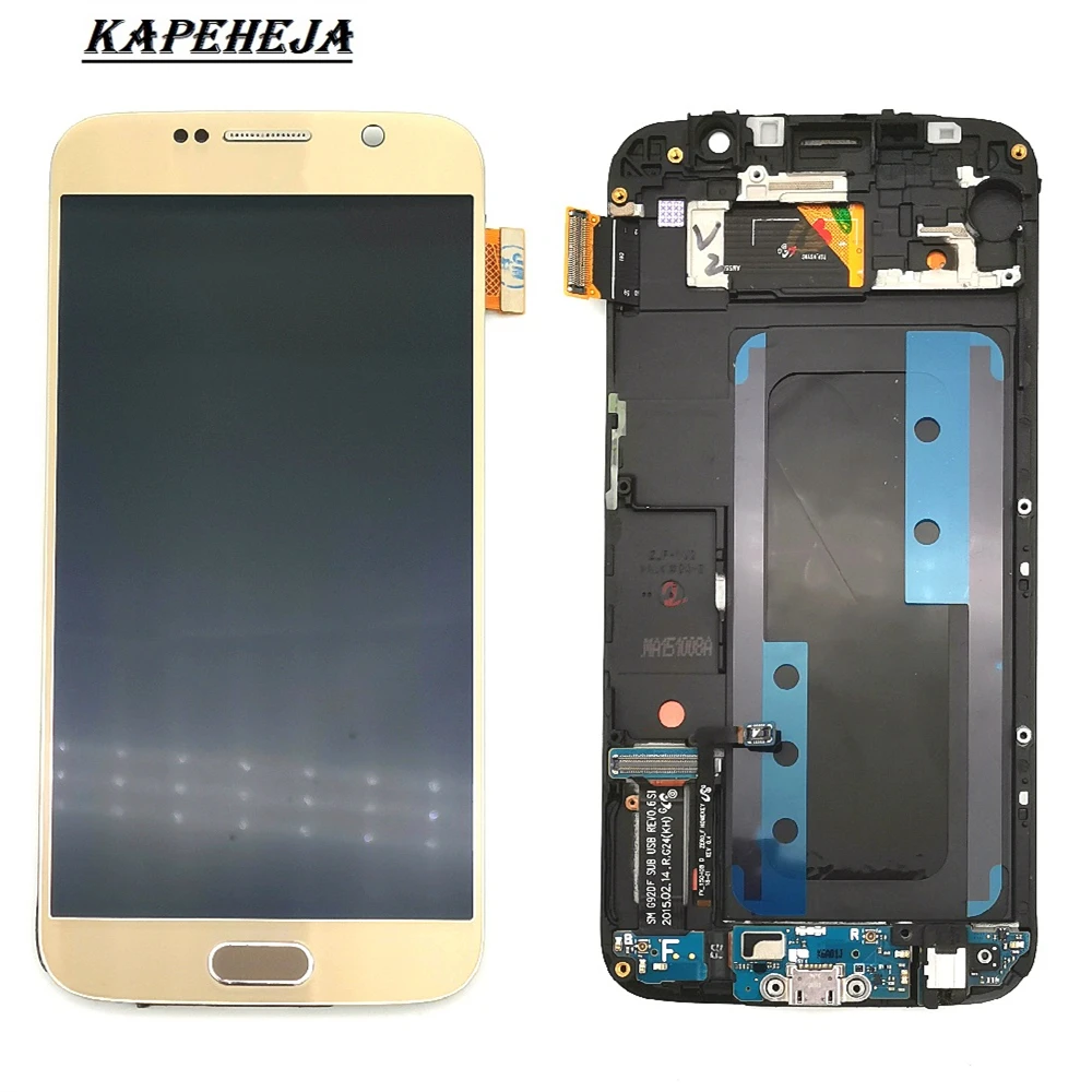 Super AMOLED LCD Display For Samsung Galaxy S6