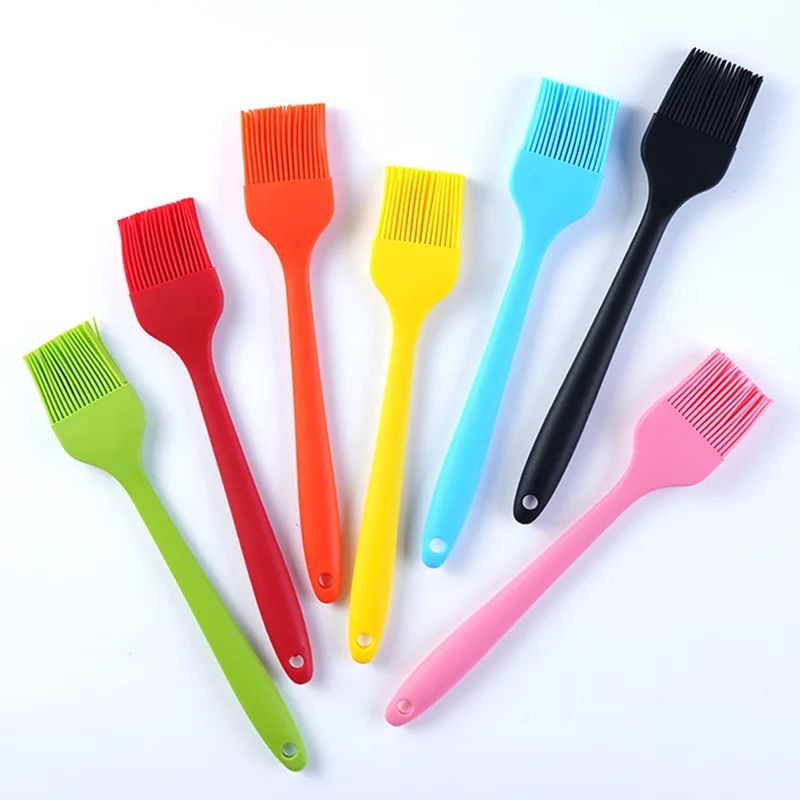 1PC Silicone Basting Pastry Brush Oil Brushes For Cake Bread Butter Baking  Tools Kitchen Safety BBQ Brush Grill Mat Brushes - AliExpress