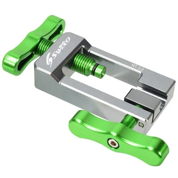 

SWTXO Aluminum Alloy Bicycle Oil Needle Jacking Device Mountain Bike Oil Needle Installation Tool Oil Needle Installation Tool