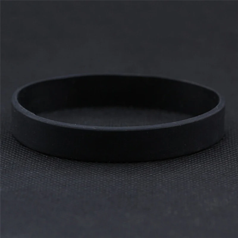 Fashion Silicone Rubber Wristband Fashion Basketball Sports Fitness Wristband Flexible Wrist Band Cuff Bracelet For Women Men