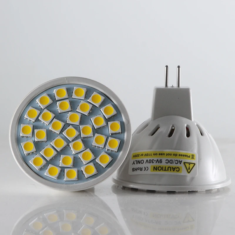 6 шт. лампада led e27 E14 MR16 GU10 3 Вт прожектор низкого напряжения Ac Dc10v до 30 в энергосберегающая лампа 12 24 В вольт точечная лампа освещение
