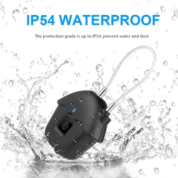 

Hot Rechargeable Intelligent Keyless Fingerprint Lock USB Smart Lock IP54 Waterproof Anti-theft Padlock Carry Luggage Case Lock