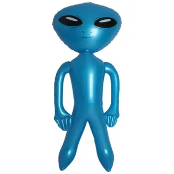 

1 Pc Environment-friendly Model Inflatable Alien Model Halloween Doll Model