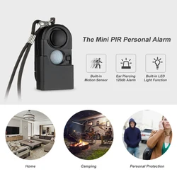 Détecteur de mouvement humain multifonction Portable intelligent 1120db PIR, Anti vol, bienvenue, pour Garage, magasin, sécurité à domicile 