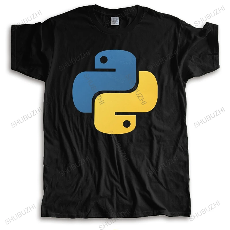 Модная мужская футболка под питона дизайнерская с программируемым кодом топы