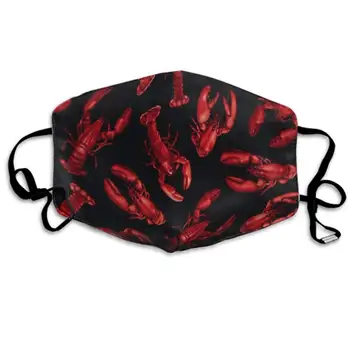 

Comfort Earloop Face Masks, Dustproof Anti Smog Mouth-Muffle With Adjustable Elastic Band - Windproof Lobster Half Face Mouth