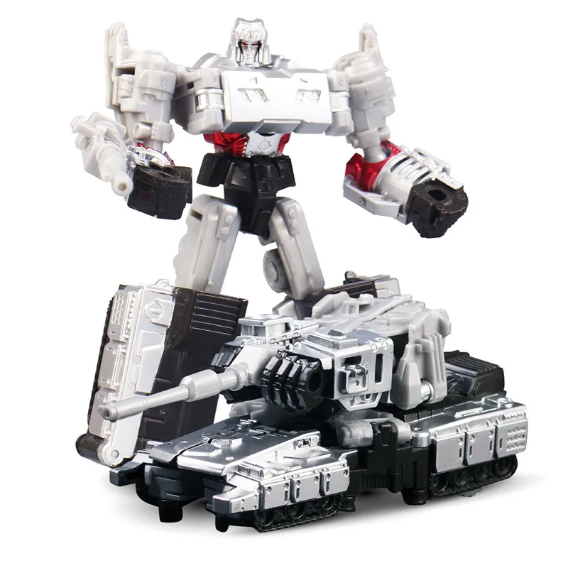 B 12CM 12 см Трансформеры коммандер фигурки Megatron Bumblebee Optimus Prime Трансформация Робот автомобиль игрушки мальчик дети подарок на день рождения - Цвет: B 12CM