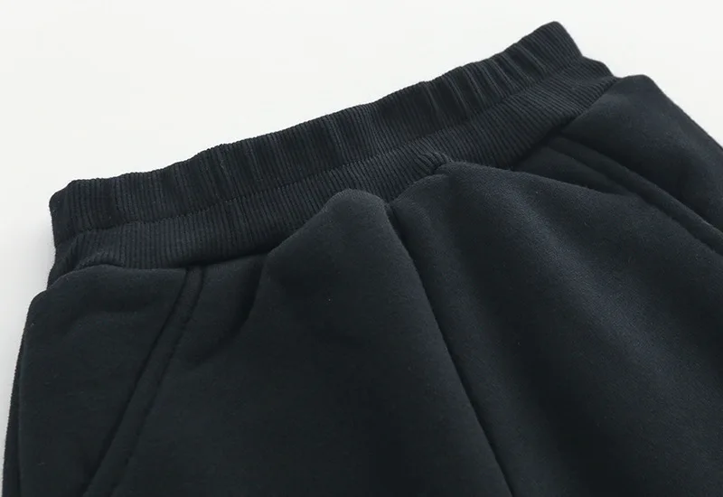 Katoofely2018 Autumn& Winter Childrenswear BOY'S CHILDREN'S Embroidery Brushed And Thick Cotton-padded Trousers Crawler