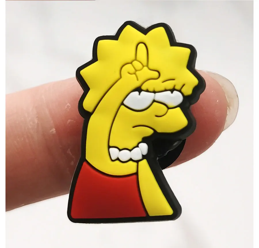 1Pcs Shoe Charms Classic Animated Characters Sandals Accessories Garden Shoe Buckle Decorations For croc jibz Kids Party Gift