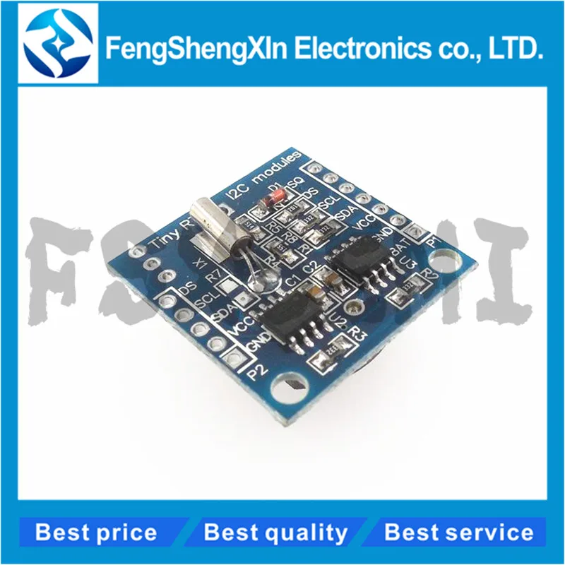 Модуль часов I2C RTC DS1307 AT24C32 в режиме реального времени для AVR ARM PIC оптовая продажа 1