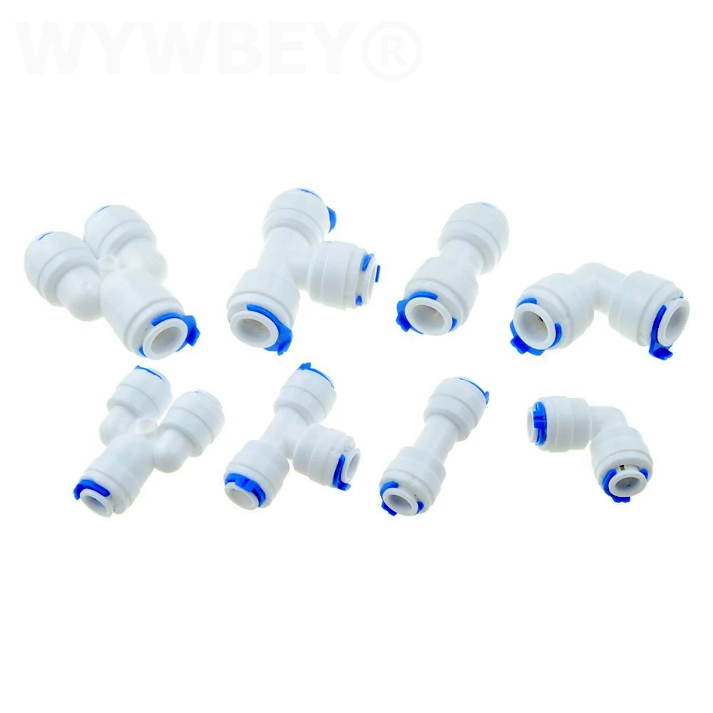 1//4/'/' Tube x 3//8 BSP Thread Quick Connect 10pcs for RO Water Reverse Osmosis