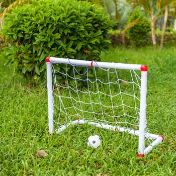 

Football Net Children'S Soccer Net Outdoor Goalkeeper Plastic White Game Ball Sports Soccer Ball Net