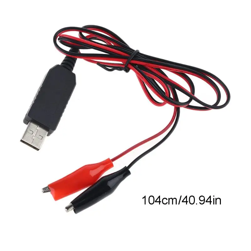 

Replace 2x AA AAA Battery Eliminator USB 5V to 3V Step-down Cable for Radio Toy PXPE
