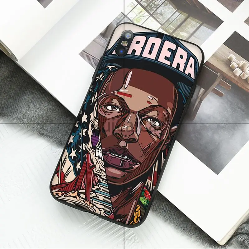 Personality art rapper color tattoo