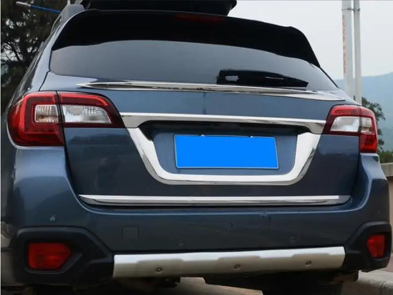 Подходит для Subaru- Outback переоборудованный запасной ящик украшения полосы хвост двери украшения аксессуары