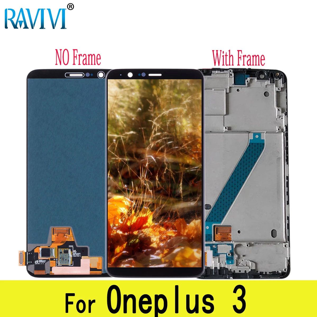 EU version LCD For Oneplus 3 Display A3000 A3003 Touch Screen Digitizer Assembly Replacement with Frame Oneplus3 | Мобильные