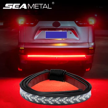

12V Flexible LED Strip Brake Light 120cm 150cm Car Truck Tailgate Turn Signal LED Light Universal Reverse Rear Tail Warning Lamp