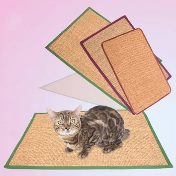 

Sisal Cat Scratcher Board Scratching Post Mat Toy Soft Bed Mat Claws Care Pet Toys Scratching Protecting Furniture Post Toys
