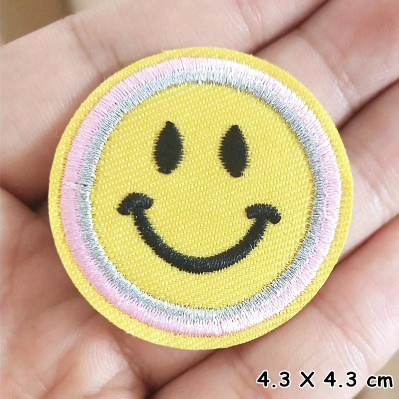 CX09 Модные DIY мультфильм рукописные слова патч вышитые Симпатичные значки хиппи железа на детские нашивки для наклейки для одежды 26 стиль - Цвет: CX09