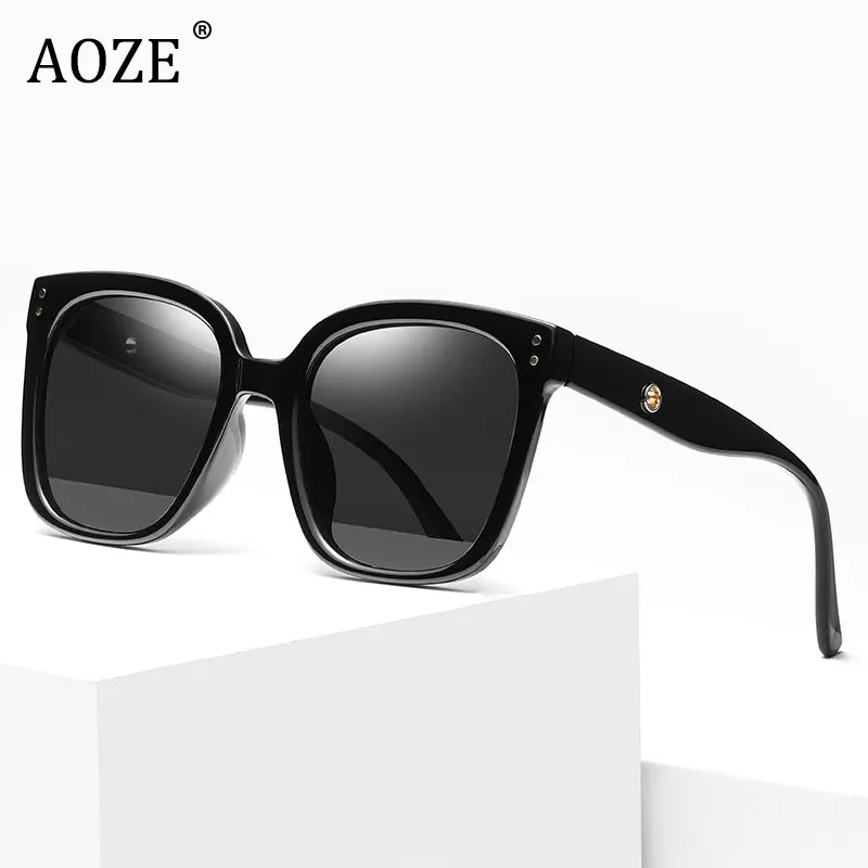 

2021Men HD Polarized Sunglasses Fashion Square Frame Brand Designer Driving Sun Glasses for Men Women Goggle UV400 Gafas De Sol